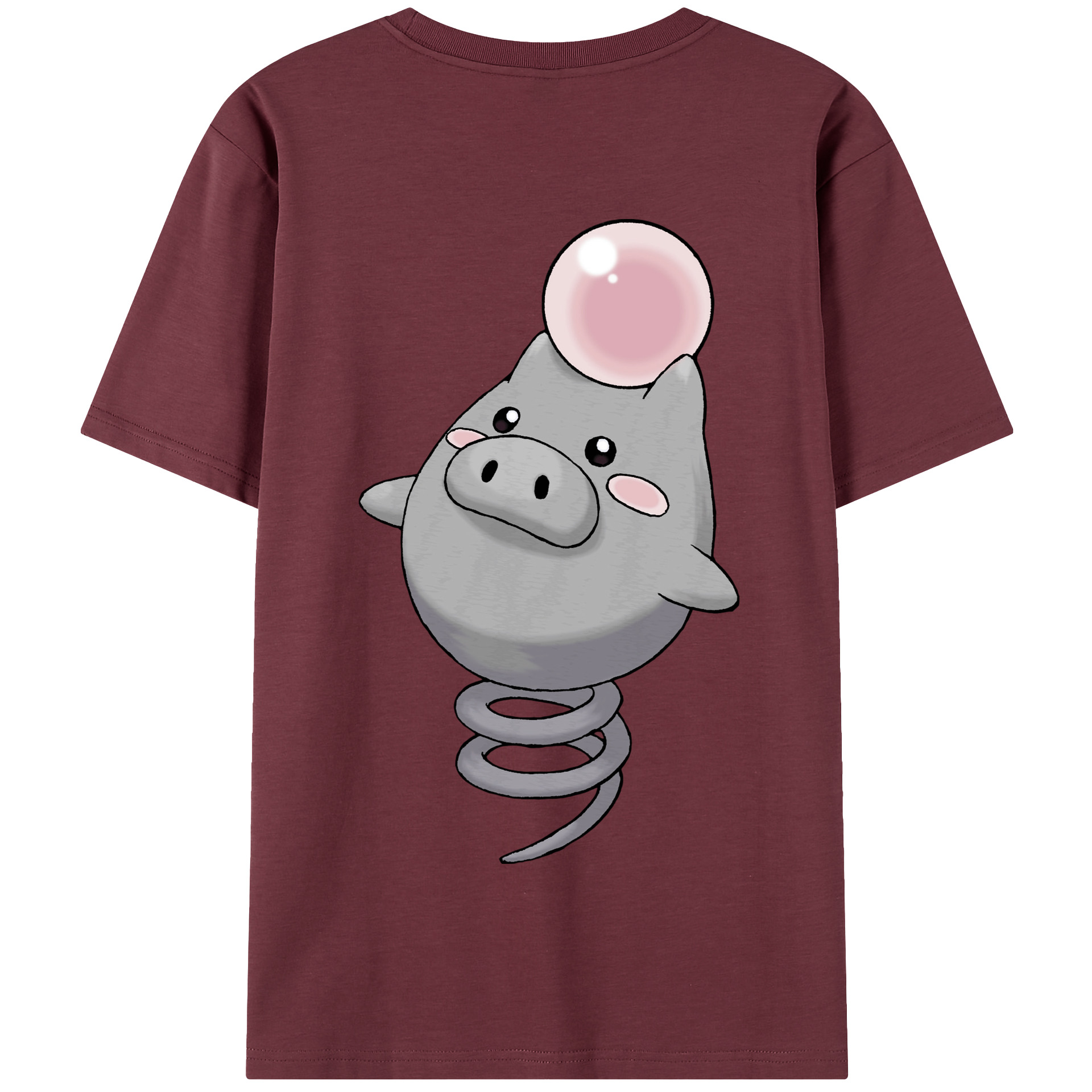 （画像用） ポケットモンスター Pokémon 綿100％半袖Tシャツ（背面プリント）